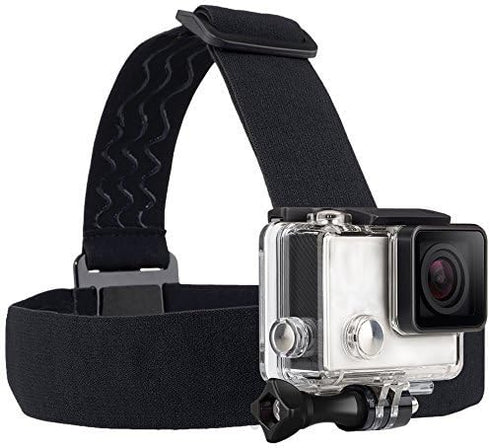 Action Camera Head Mount Strap, Wearing Head Belt Compatible with GoPro Hero 12 11 10 9 8 7 6 5, AKASO, Dragon Touch