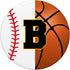 Baseball Basketball Player Favorite Initial Letter B PopSockets Swappable PopGrip