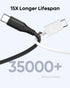 Long USB C Cable, 20FT Premium Nylon Braided USB A to USB C Fast Charging Cord for Macbook/PS5