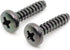 Replacement Screws 1 Set of Metric Screws (Model RS-198178) Pan Head - Philips Drive - Black Plated (Pack of 2)