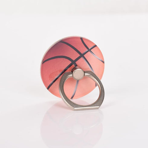 4 Pack Cute Phone Ring Holder - JCSMARTEC Basketball Football Tennis Baseball Shaped 360 Rotation Finger Ring Stand
