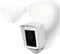 Silicone Skin Case for Ring Floodlight Cam Wired Pro - Sun Glare, UV & Weather Protection Skins Cover (White)
