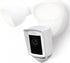 Silicone Skin Case for Ring Floodlight Cam Wired Pro - Sun Glare, UV & Weather Protection Skins Cover (White)