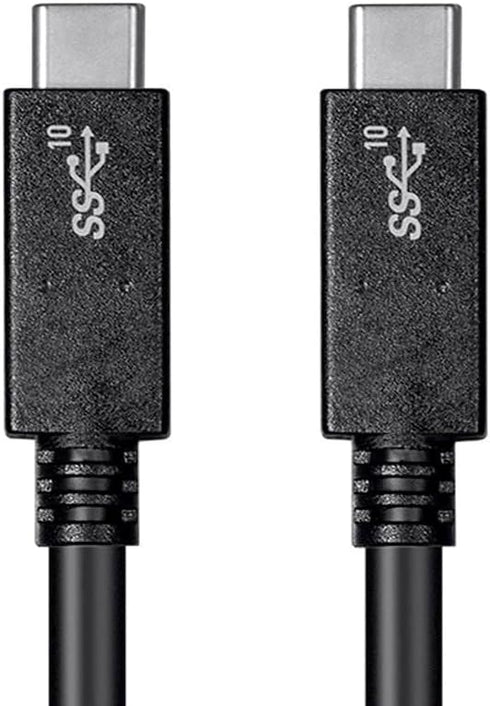 Monoprice USB Type-C to Type-C 3.1 Gen 2 Cable - 10Gbps, 5 Amp, 30AWG, 3.3 Feet - Black
