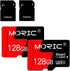 MORIC 2 Pack 128GB Card,C10 A1 Micro SD Card with Adapter High Speed Memory Memory TF Card for Camera/Dash
