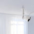 HOLACA Wall Mount for Nest Cam, Versatile Aluminum Bracket for Google Nest Cam Outdoor Security Camera (White-Aluminum)