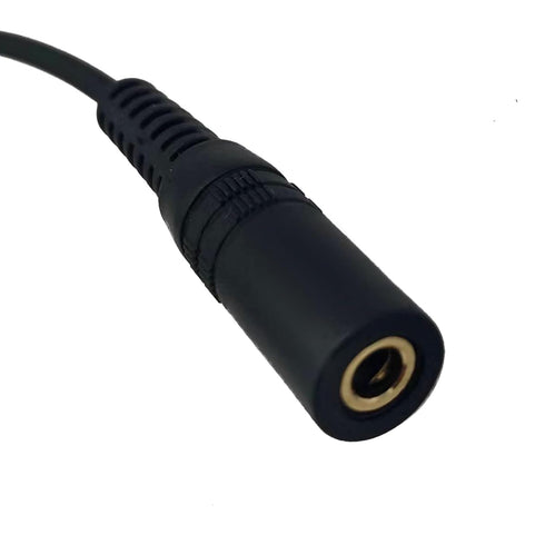 2 Pin K1 Plug to 3.5mm Female Headset Walkie Talkie Earpiece Adapter Compatible with Baofeng Retevis uv5r 888d RT22 RT21 RT27 RT7 H-777 H777S RT18 RT19 RT22S Radios