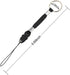 20 Mp3, Mp4 Bememo Pcs Black Nylon Lanyard Strap Short Detachable Lanyard for USB Flash Drive, Player, Keychain, ID