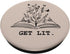 PopSockets Adhesive PopGrip - Get Lit Library Book Wildflowers Lovers Literature Teacher