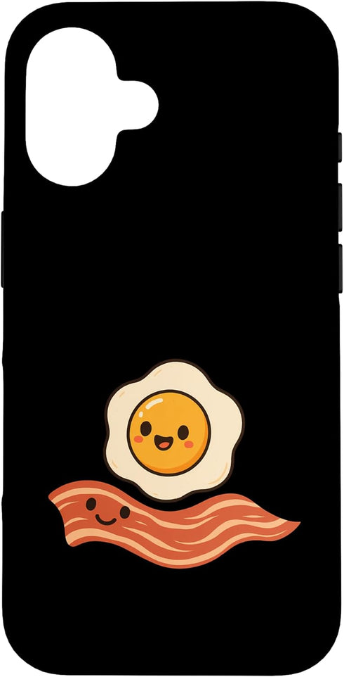 Egg Bacon Cute Breakfast Bacon Eggs Cute Carpet Funny Breakfast Case for iPhone 16