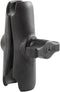 RAM Mounts RAP-B-201U Composite Double Socket Arm, Medium Arm Compatible with RAM B Size 1" Ball
