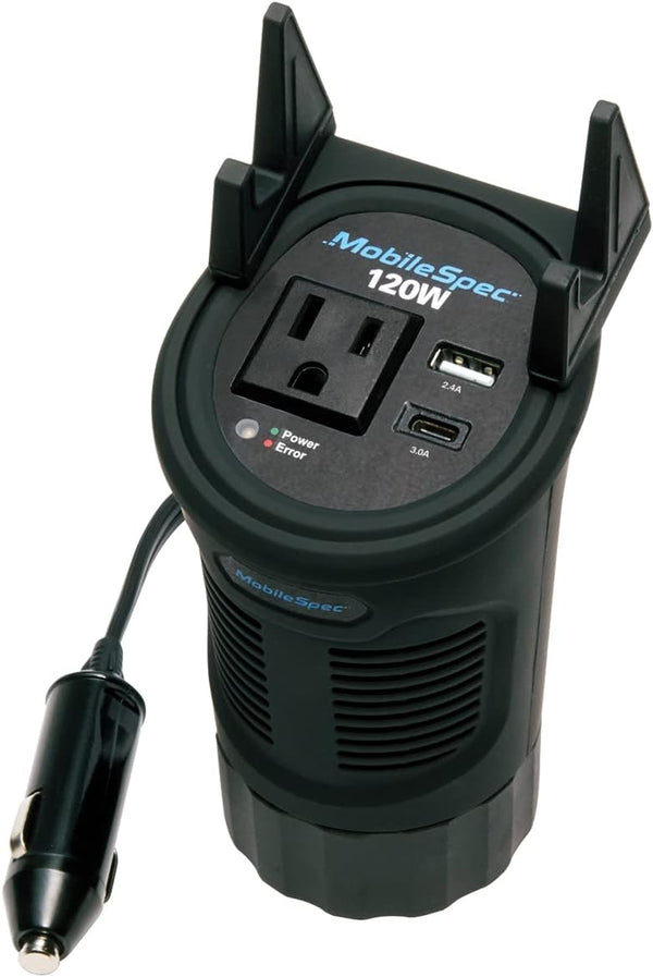 MobileSpec MSI120C 120 Watt Cup Power Inverter