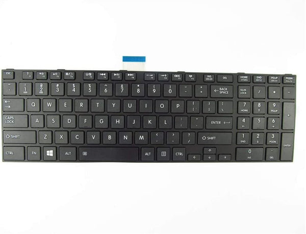 Abakoo New Keyboard for Toshiba Satellite MP-11B53US-930W, C850, C855, C870, C875, L850, L855, L870, L875