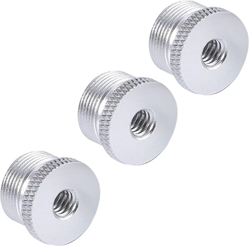 Camera Screw Adapter 3/8"-16 Female to 5/8"-27 Male Threaded Screws Converter Kit for DSLR, Tripod, Microphone Stand, 3