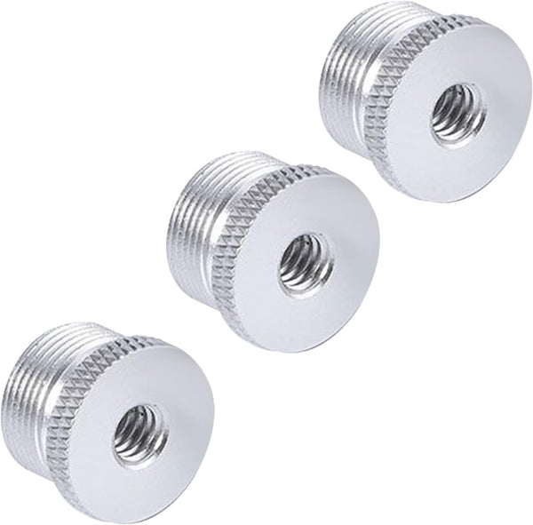Camera Screw Adapter 3/8"-16 Female to 5/8"-27 Male Threaded Screws Converter Kit for DSLR, Tripod, Microphone Stand, 3