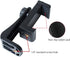 koolehaoda 1/4 inch Smartphone Holder Phone Clip Tripod Adapter with Screw/Adjustable Clip, Rotates Vertical