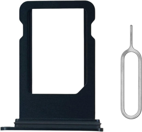 SIM Card Tray Replacement for iPhone SE 2022 (Midnight) - Includes SIM
