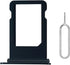 SIM Card Tray Replacement for iPhone SE 2022 (Midnight) - Includes SIM