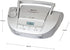 HANNLOMAX HX-328CD Portable CD Boombox with AM/FM Radio, Bluetooth, USB Port for MP3 Playback (Silver)