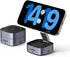UGREEN MagFlow Magnetic Foldable Charging Station, 2-in-1 Fast Wireless Charger for iPhone 16 15 14 13