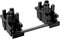 DUROCK V3 Plate Mount Stabilizer, Pre-clipped Stem for Minimum Wire Wobble 2U 6.25U 7U Keyboard Stabilizers (V3 Nero