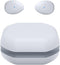 Mini Wireless Bluetooth Earbuds, Tiny Semi in-Ear Headphone for Sleep, Work, Fitness, Run, Drive, White Gray