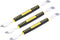 MECCANIXITY 3pcs Small Metal Crowbar Double Head Spudger Pry Bar Tools for Mobile Phone Repair