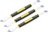 MECCANIXITY 3pcs Small Metal Crowbar Double Head Spudger Pry Bar Tools for Mobile Phone Repair