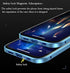 Anti-spy Screen iPhone 13 Pro Max Case, Metal Frame Lock + Magnetic Adsorption Anti-Peeping 360 Full Body Glass Case