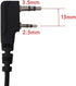 Walkie Talkie Headset for Baofeng BF-888s, Kenwood TK-3160, Two Way Radio with Mic PTT Earpiece