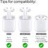 Compatible with Airpods 2 & 1 - Shockproof TPU Gel Case Cover with Carabiner Clip, Wood Parquet Texture