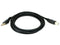 Monoprice USB-A Male to USB-B Male 2.0 Cable, 6 Feet, Shielded, Gold Plated, Black