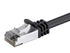 Monoprice Cat8 26AWG S/FTP Ethernet Network Cable - 3 Feet, Black, 2GHz, 40Gbps, Pure Bare Copper