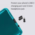 USB C Dust Plug, USB Type C Charging Port Dust Covers Protectors Caps with 3.5mm Headphone Jack