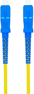 10 Meters 33ft SC to SC Fiber Optic Cable Jumper, Simplex Single-mode 9/125 SC-SC