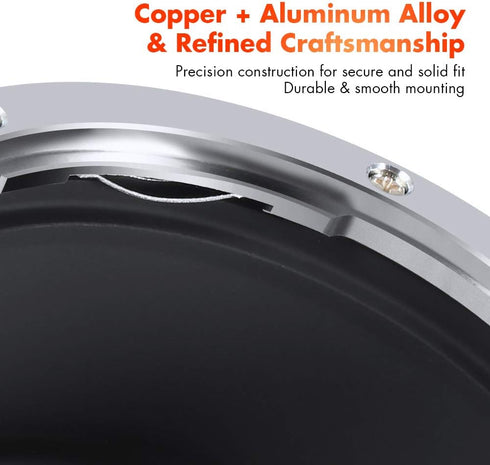 K&F Concept Lens Mount Adapter, Manual Focus Compatible for Canon EOS (EF/EF-S) D/SLR Lens to Sony Alpha E NEX Mount