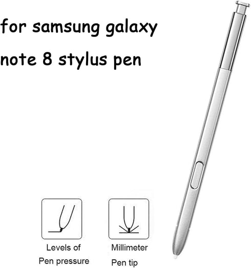 Galaxy Note 8 Stylus Pen for Samsung Galaxy Note 8 Replacement Pen,Galaxy Note 8 S Pen for Samsung Galaxy Note8 SM-N950U N950U1 N950F N950W N950FD(Silvery)