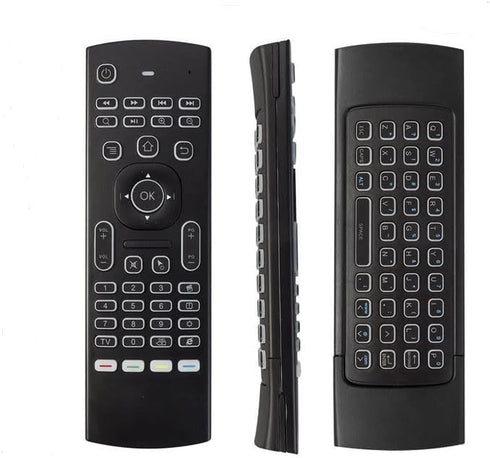 MX3 Pro Mini Keyboard Backlight Fly Remote Mouse,Android TV Remote Control,IR Learning Mini Wireless Keyboard for Android TV Box.HTPC.IPTV.Pad.PS3/PS4