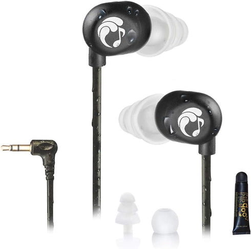 Swimbuds Flip Waterproof Short-Cord Headphones (Upgraded Cord)