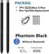 2Pcs Galaxy S23 Ultra S Pen Replacement for Samsung Galaxy S23 Ultra, Touch Pen Stylus (Without Bluetooth) + Tips