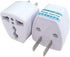 Travel Power Adapter, High Performance Universal UK EU AU to US Plug Adapter Converter (2 Pack)