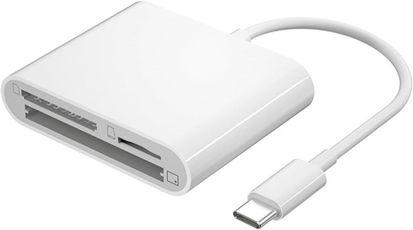 CHICHIYANG 3 in 1 Memory Card Reader Type-C to SD Micro SD CF