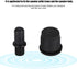 Speaker Grill Guides, 10 Pairs Dust Proof Plastic Speaker Grill Peg Kit, Snap Button Fasteners