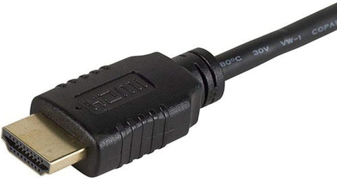 Monoprice High Speed HDMI to HDMI Micro Cable - 4K@60Hz, HDR, 18Gbps, 1.5 Feet, Black