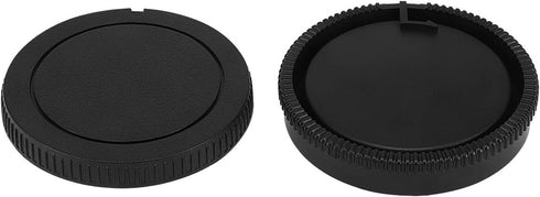Haoge Camera Body Cap and Rear Lens Cap Cover Kit for Sony A A-Type Minolta AF Mount