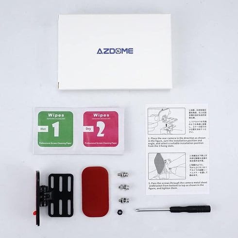 Rear Camera Holder Bracket for Most Dash Cams, Compatible with AZDOME PG02S, PG17, PG18S, PG19X, and More