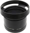 Metal LA-49X1 Lens Adapter Tube with 49mm Lens Hood for Leica X1 X2 Digital Camera Black