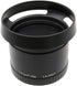 Metal LA-49X1 Lens Adapter Tube with 49mm Lens Hood for Leica X1 X2 Digital Camera Black