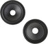 Fielect 5 inches Paper Speaker Cone Subwoofer Cones, 1 inch Inner Diameter with Rubber Surround, 2Pcs