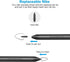 Stylus Pen for Microsoft Surface Pro 9/8/X/7+/7/6/5/4/3, Compatible with Surface Go 3/2/1, Laptop/Studio/Book 4/3/2/1,